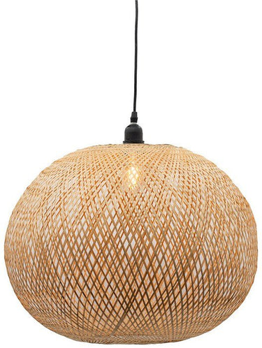Globe Bamboo Hanging Light at online8 furniture store Auckland
