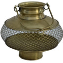 Gold Candle Holder Large at online8 furniture store Auckland