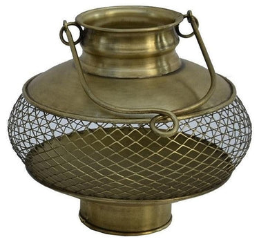 Gold Candle Holder Large at online8 furniture store Auckland