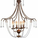 Gold Foil Chandelier at online8 furniture store Auckland