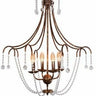 Gold Foil Chandelier at online8 furniture store Auckland