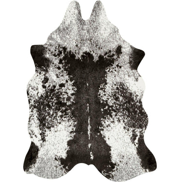 Grand Canyon Faux Hide Rug - Ivory/Charcoal at online8 furniture store Auckland