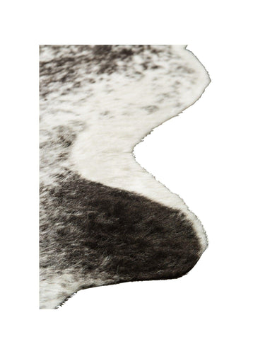 Grand Canyon Faux Hide Rug - Ivory/Charcoal at online8 furniture store Auckland