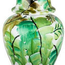 Green Leaf Jar with Lid at online8 furniture store Auckland