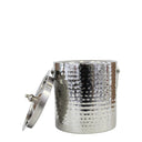 Hammered Detail Ice Bucket with Lid at online8 furniture store Auckland