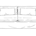 Hampton 2.5 Seater - Frame at online8 furniture store Auckland