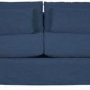 Hampton 2.5 Seater Slip Cover Sofa - Blue at online8 furniture store Auckland