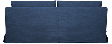 Hampton 3.5 Seater Slip Cover Sofa - Blue at online8 furniture store Auckland