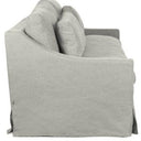 Hampton 3.5 Seater Slip Cover Sofa - Pastel Grey at online8 furniture store Auckland