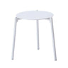 Hampton Side Table Outdoor White at online8 furniture store Auckland