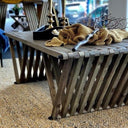 Hamptons Reclaimed Elm Wood Coffee Table at online8 furniture store Auckland