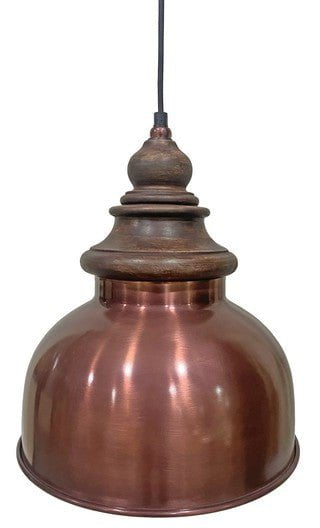 Hanging Pendant - Antique Brass at online8 furniture store Auckland