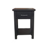 Helen Bedside Table Black at online8 furniture store Auckland