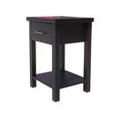 Helen Bedside Table Black at online8 furniture store Auckland