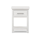 Helen Bedside Table White at online8 furniture store Auckland