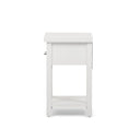 Helen Bedside Table White at online8 furniture store Auckland
