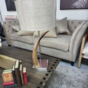 Horn Table Lamp with Nickel Base at online8 furniture store Auckland