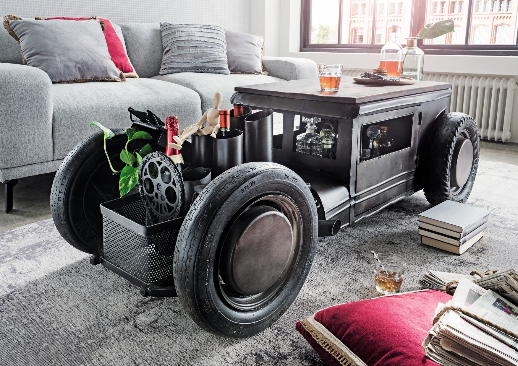 Hot Rod Table Hot Rod Car Bar / Coffee Table – Online8