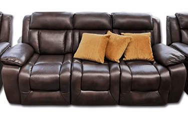 Hudson 3 Seat Recliner Sofa with Console at online8 furniture store Auckland