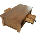 Industrial 2 Drawer Coffee Table at online8 furniture store Auckland