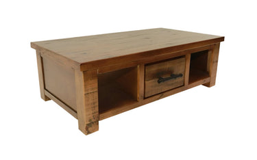 Industrial 2 Drawer Coffee Table at online8 furniture store Auckland