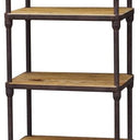 Industrial 4 Tier Shelving Unit at online8 furniture store Auckland