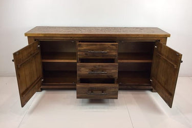 Industrial Buffet Table at online8 furniture store Auckland