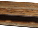 Industrial Coffee Table with Castors at online8 furniture store Auckland