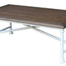 Industrial Coffee Table with Metal Legs at online8 furniture store Auckland