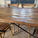 Industrial Dining Table 1800 at online8 furniture store Auckland