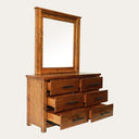 Industrial Dresser with Mirror at online8 furniture store Auckland