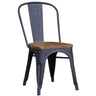 Industrial Metal Dining Chair at online8 furniture store Auckland