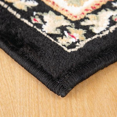 Iranshar Black Rug at online8 furniture store Auckland