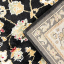 Iranshar Black Rug at online8 furniture store Auckland