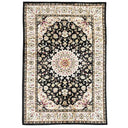 Iranshar Black Rug at online8 furniture store Auckland