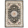 Iranshar Black Rug at online8 furniture store Auckland