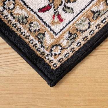 Iranshar Black Rug at online8 furniture store Auckland