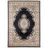 Iranshar Black Rug at online8 furniture store Auckland