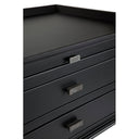 Island Life Bedside Table - Black at online8 furniture store Auckland