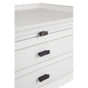 Island Life Bedside Table - White at online8 furniture store Auckland