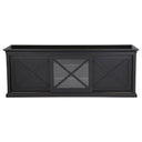 Island Life Media Unit Black at online8 furniture store Auckland