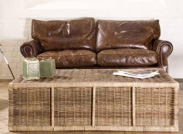 Kensington 2 Seater Sofa - Vintage Cigar at online8 furniture store Auckland
