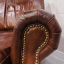 Kensington Armchair - Vintage Cigar at online8 furniture store Auckland