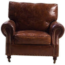 Kensington Armchair - Vintage Cigar at online8 furniture store Auckland