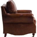 Kensington Armchair - Vintage Cigar at online8 furniture store Auckland
