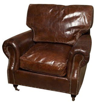 Kensington Armchair - Vintage Cigar at online8 furniture store Auckland