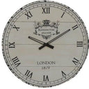 Kensington Station Wall Clock - Solid Wood at online8 furniture store Auckland