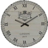 Kensington Station Wall Clock - Solid Wood at online8 furniture store Auckland