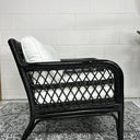 Kenyon Rattan & Canvas Armchair at online8 furniture store Auckland