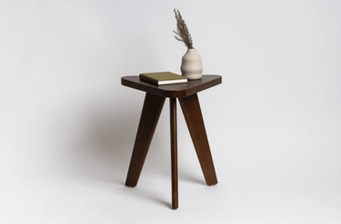 KHW Walnut Side Table at Online8 Furniture Auckland NZ